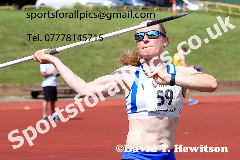 Womens javelin, 2025 NEMAA Track and Field, Monkton. Photo: David T. Hewitson/Sports for All Pics